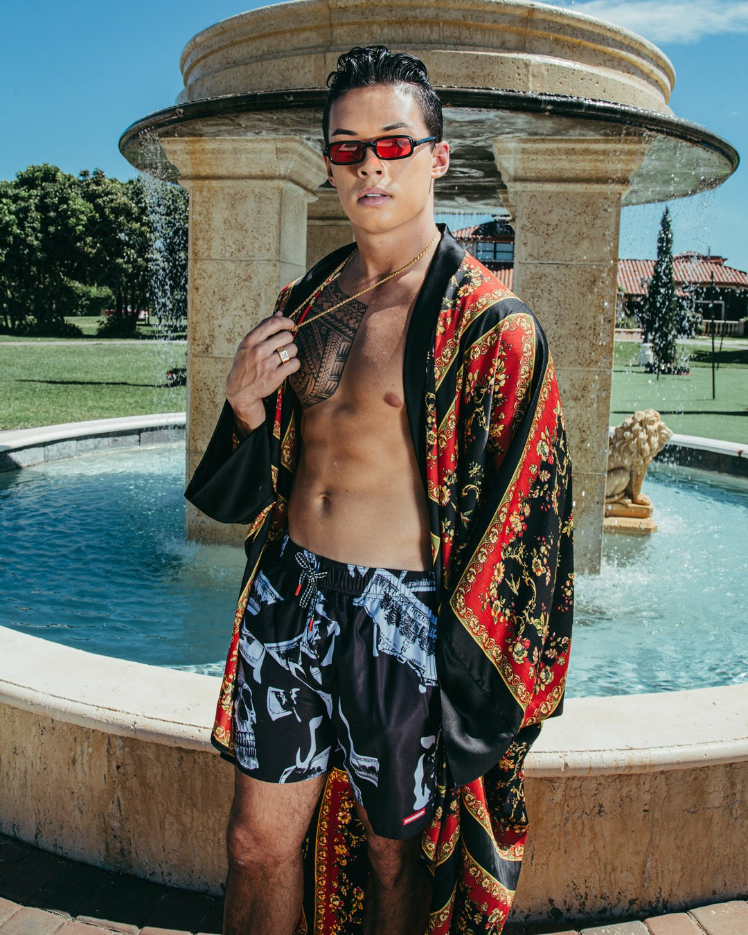 MONEY NIGHT SHOTO SWIM TRUNKS | Sprayground US