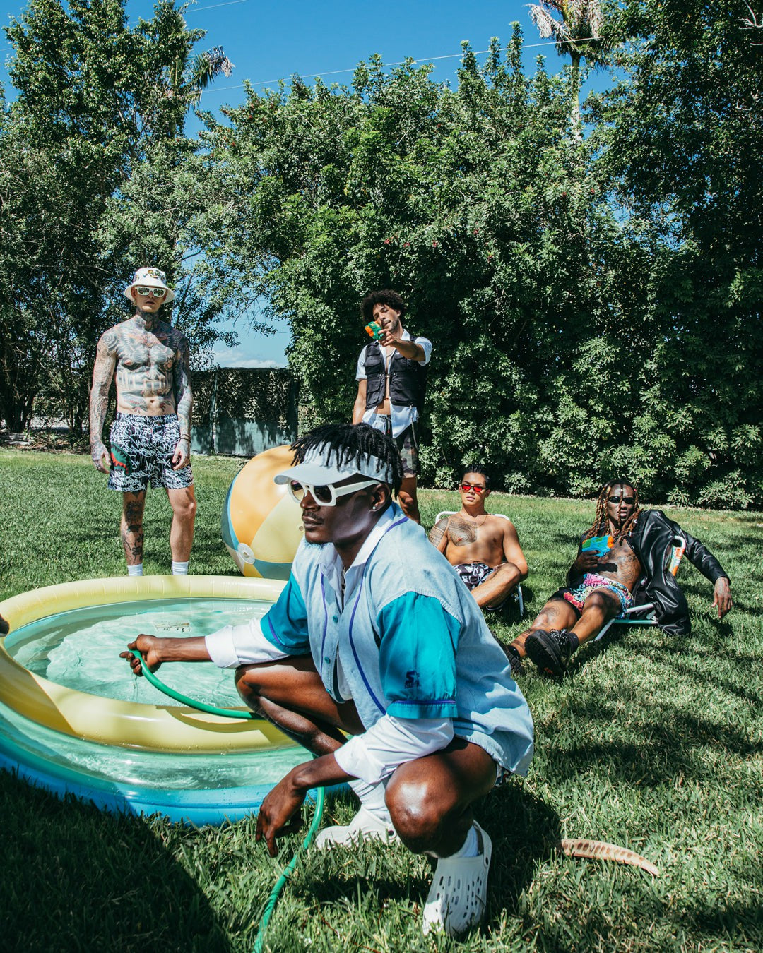 SCRIBBLE SHARK SHOTO SWIM TRUNKS | Sprayground Discount