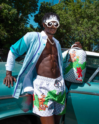 WTF ART SHOTO SWIM TRUNKS | Sprayground Clearance