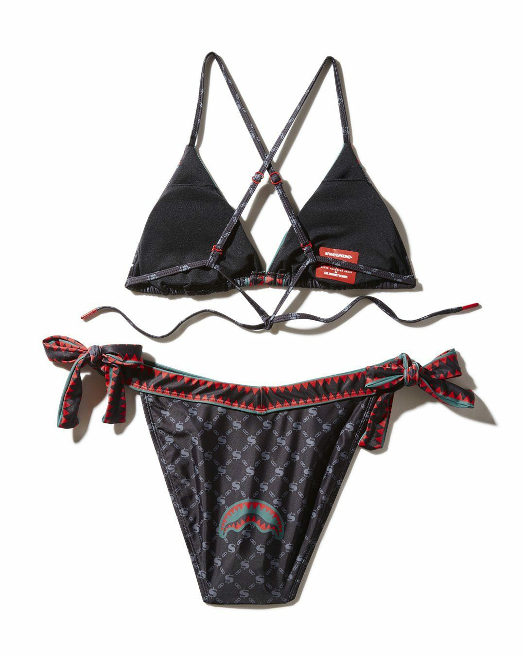 MIDNIGHT MONEY PATTERN BIKINI | Sprayground US