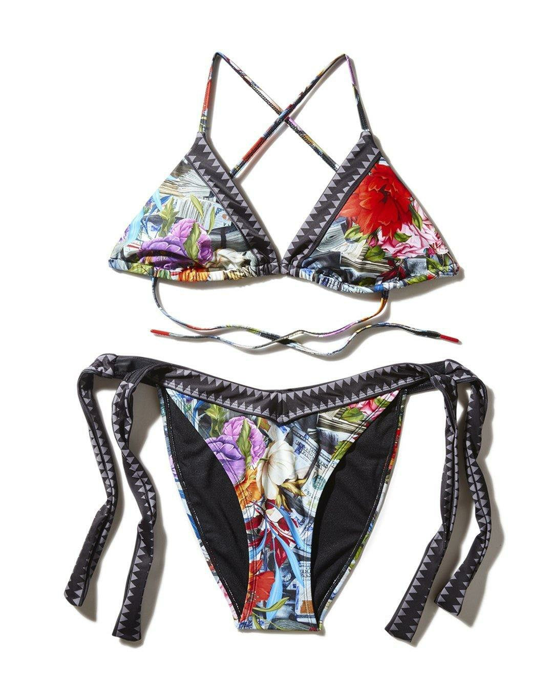 FLORAL MONEY BIKINI | Sprayground Discount