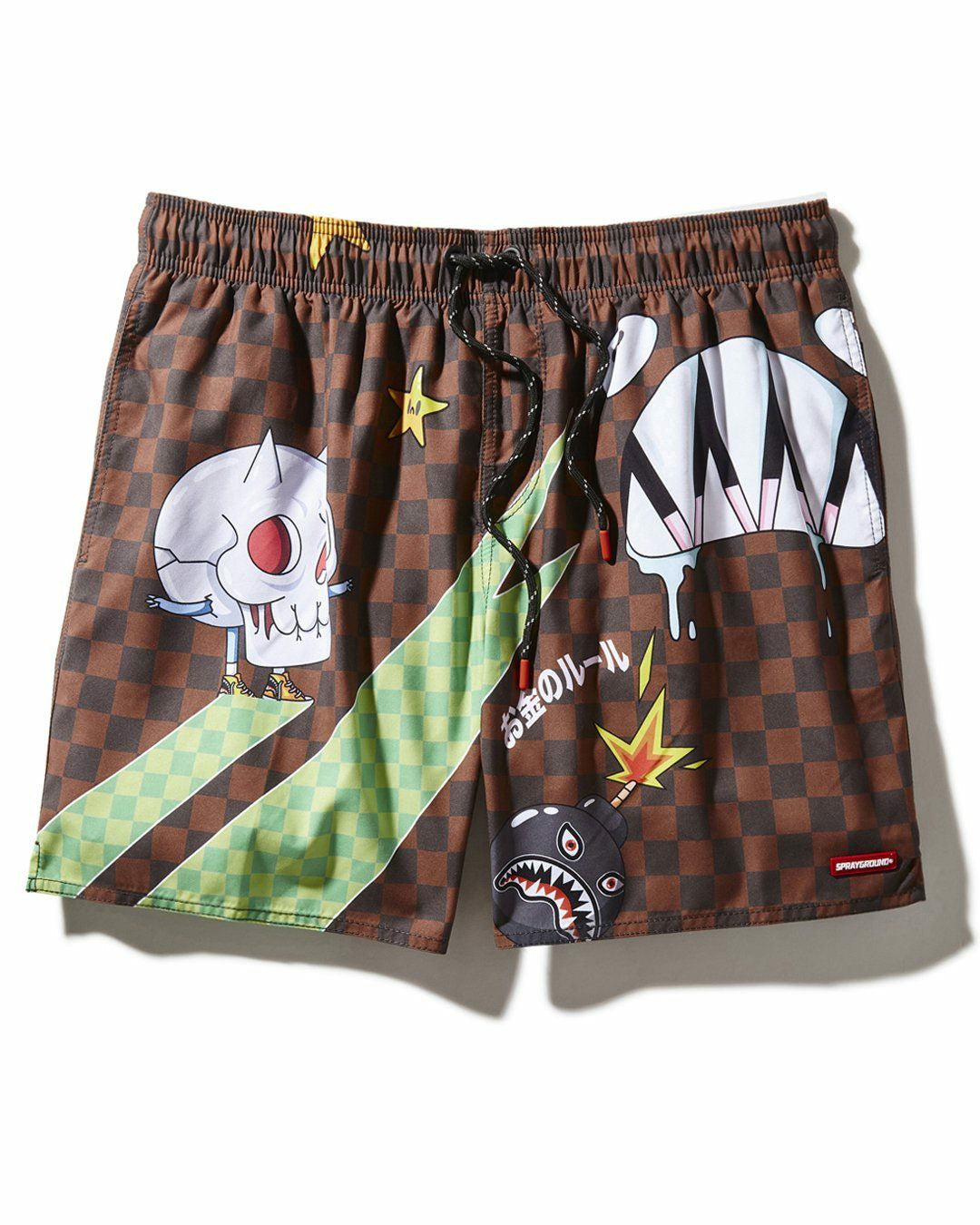 WTF SHARK SHOTO SWIM TRUNKS | Sprayground for sale