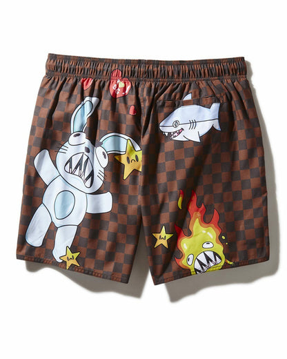 WTF SHARK SHOTO SWIM TRUNKS | Sprayground for sale