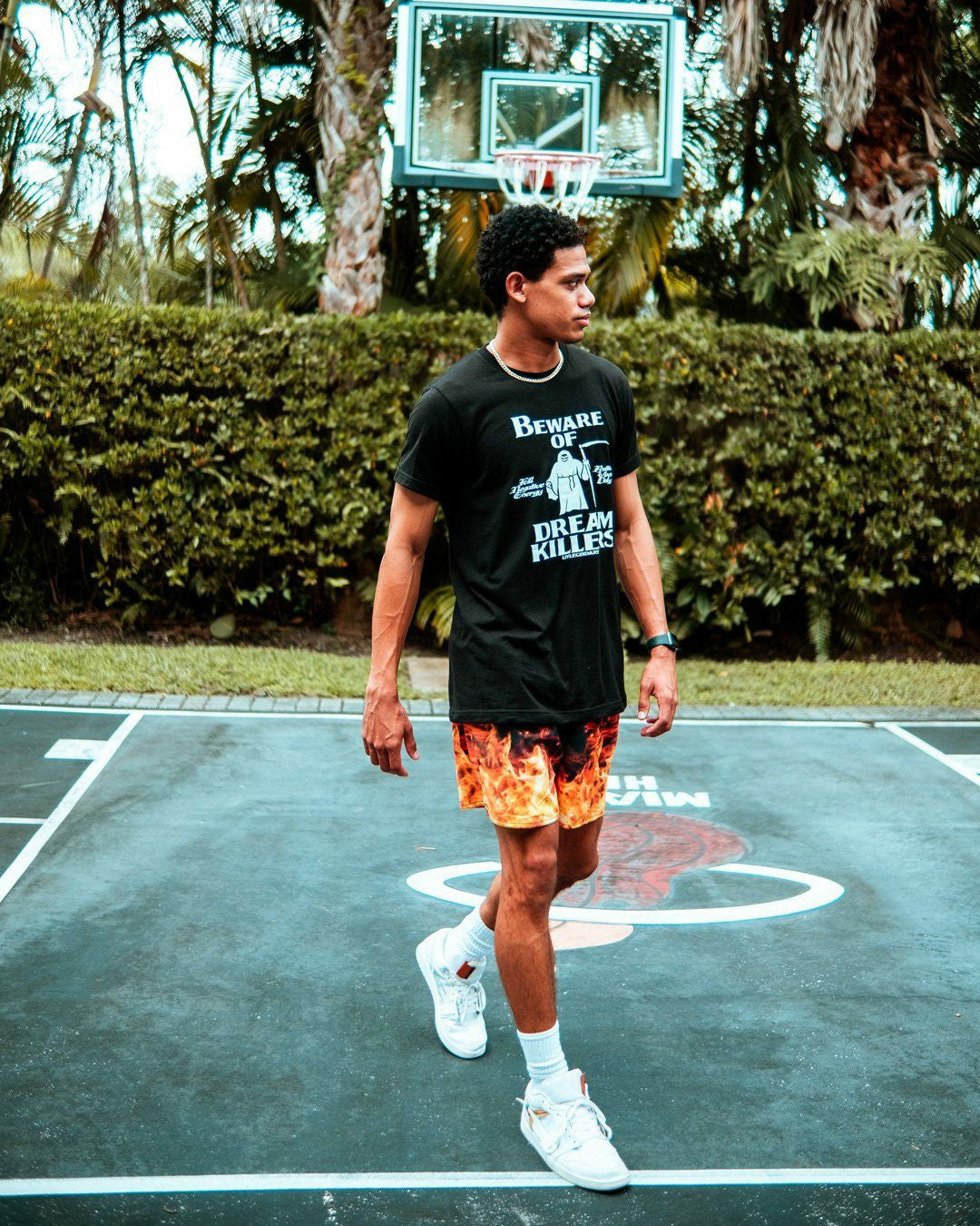CAMO FIRE SHOTO SWIM TRUNKS | Sprayground Clearance