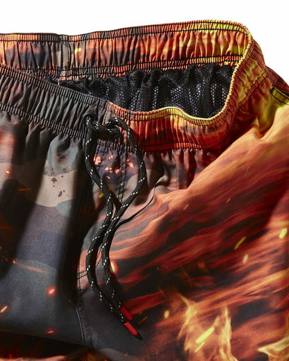 CAMO FIRE SHOTO SWIM TRUNKS | Sprayground Clearance