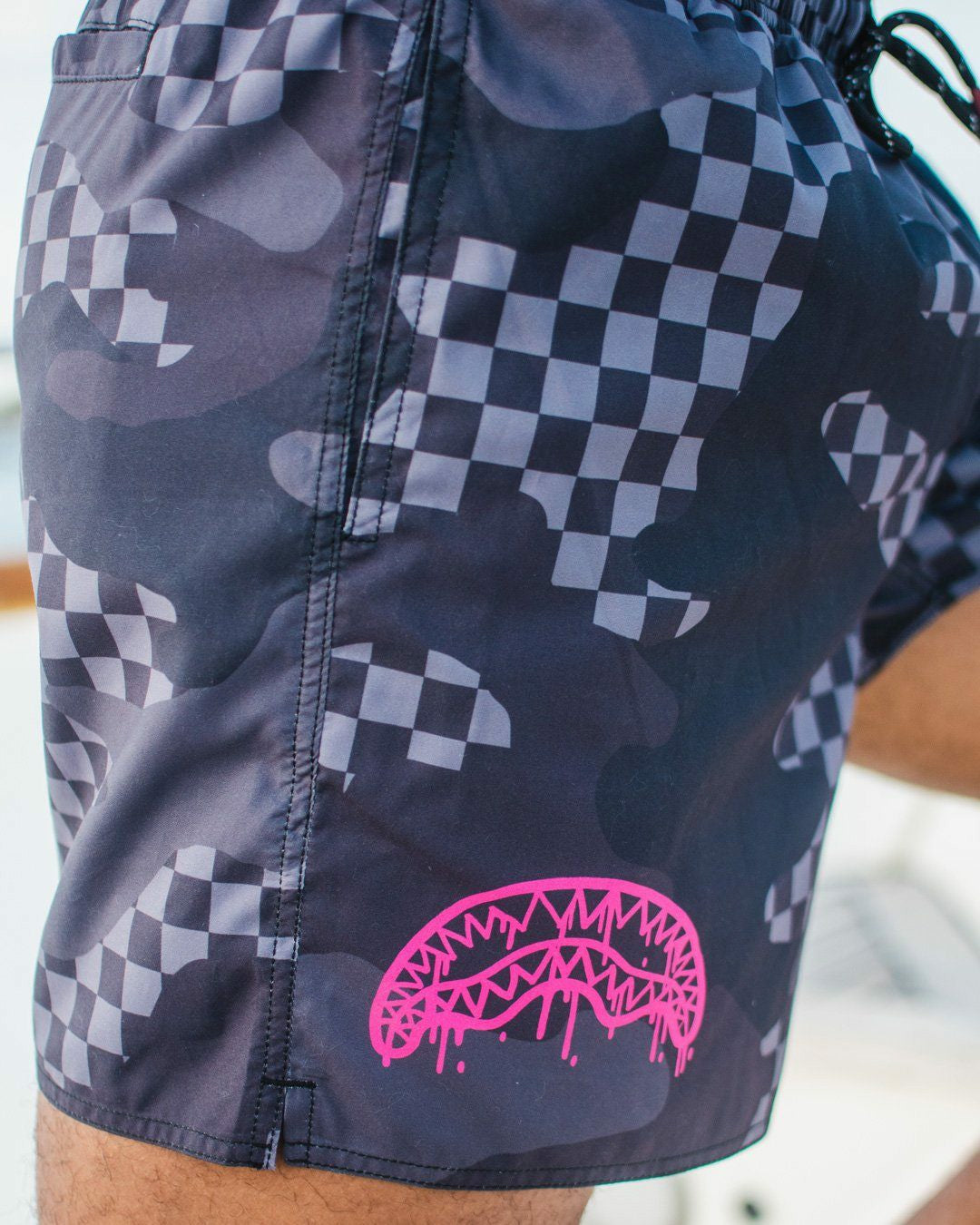 DRIP SHOTO SWIM TRUNKS | Sprayground Online