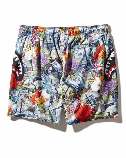 FLORAL MONEY SHOTO SWIM TRUNKS | Sprayground US