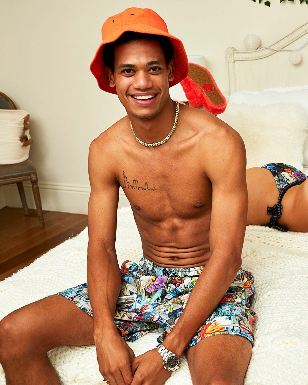 FLORAL MONEY SHOTO SWIM TRUNKS | Sprayground US