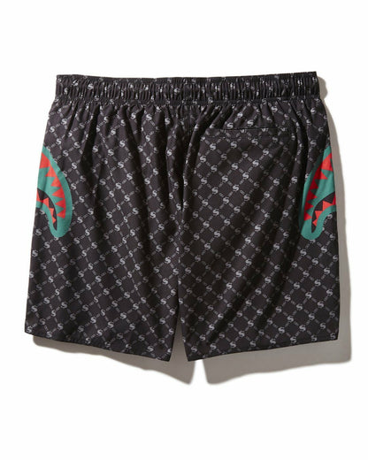 MIDNIGHT MONEY PATTERN SHOTO SWIM TRUNKS | Sprayground Discount