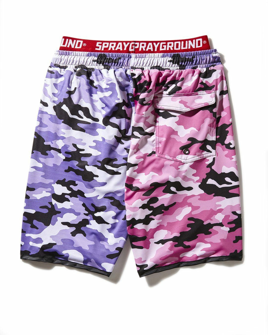 SPLIT CAMO CORTO SWIM TRUNKS | Sprayground for sale
