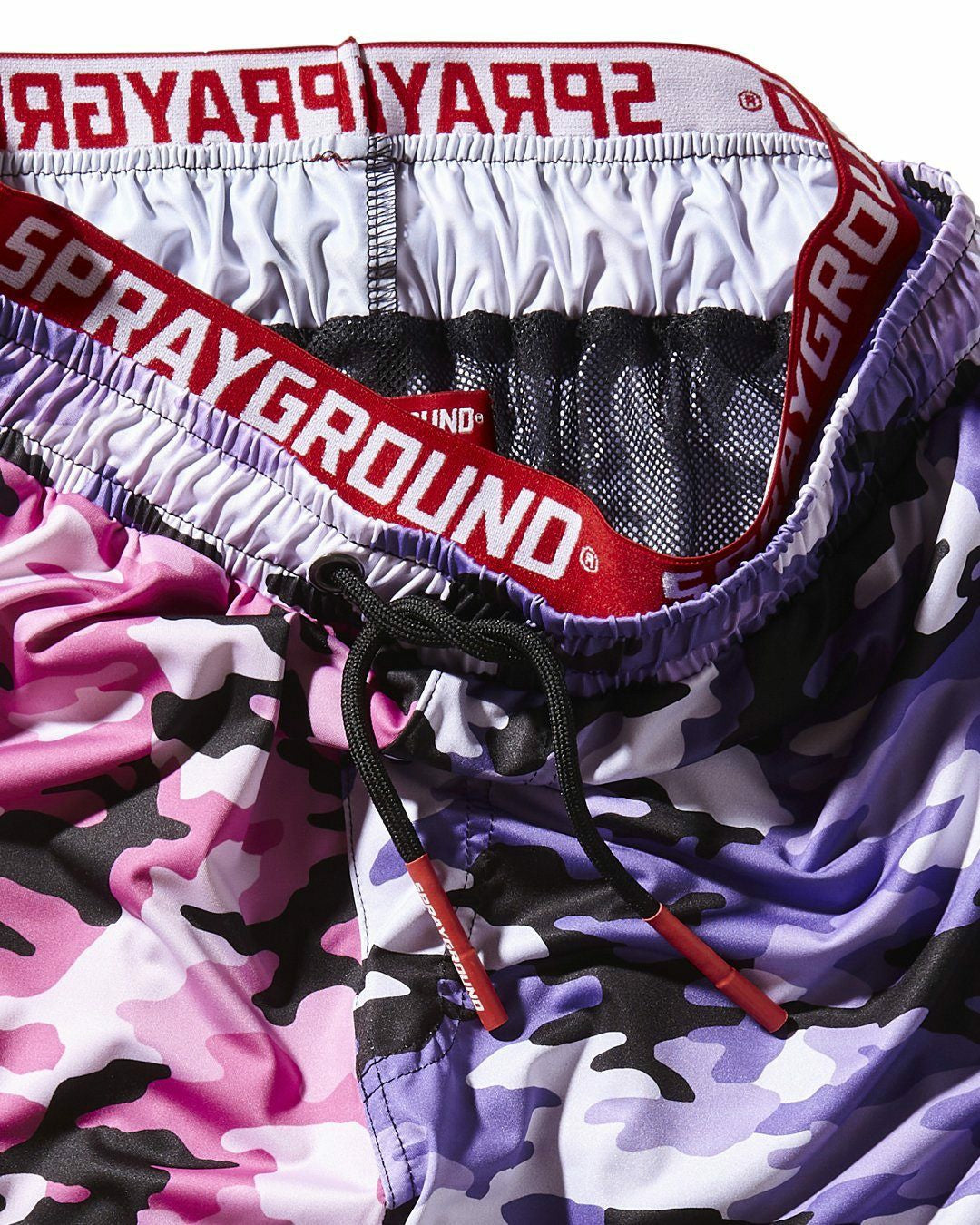 SPLIT CAMO CORTO SWIM TRUNKS | Sprayground for sale