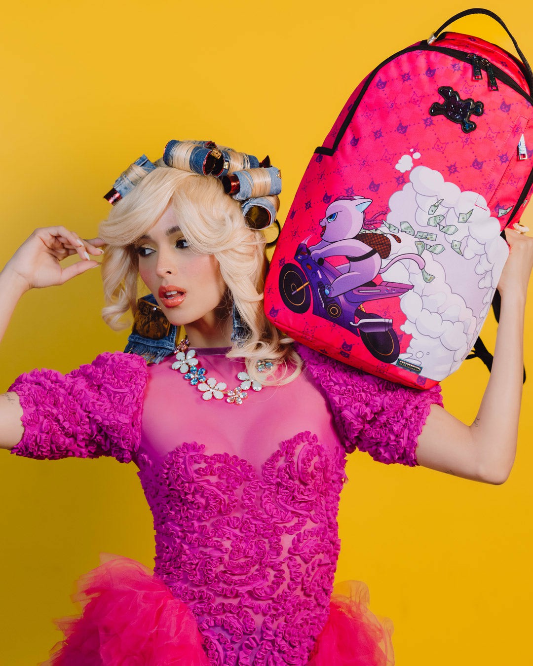 KITTY CASH - SPEED DEMON BACKPACK | Sprayground sale