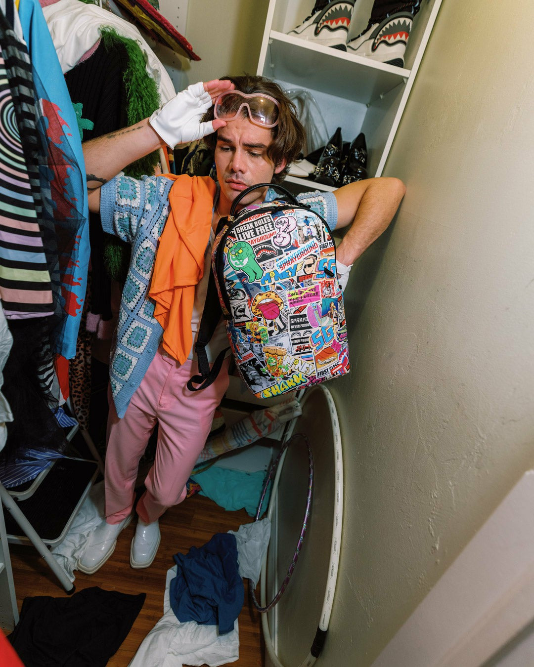 LIFE'S A MOVIE BACKPACK | Sprayground Discount