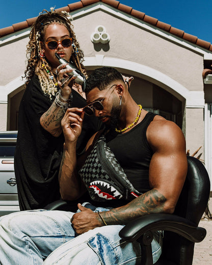 SHARKS IN PARIS THUNDERDRIP SAVVY CROSSBODY | Sprayground sale