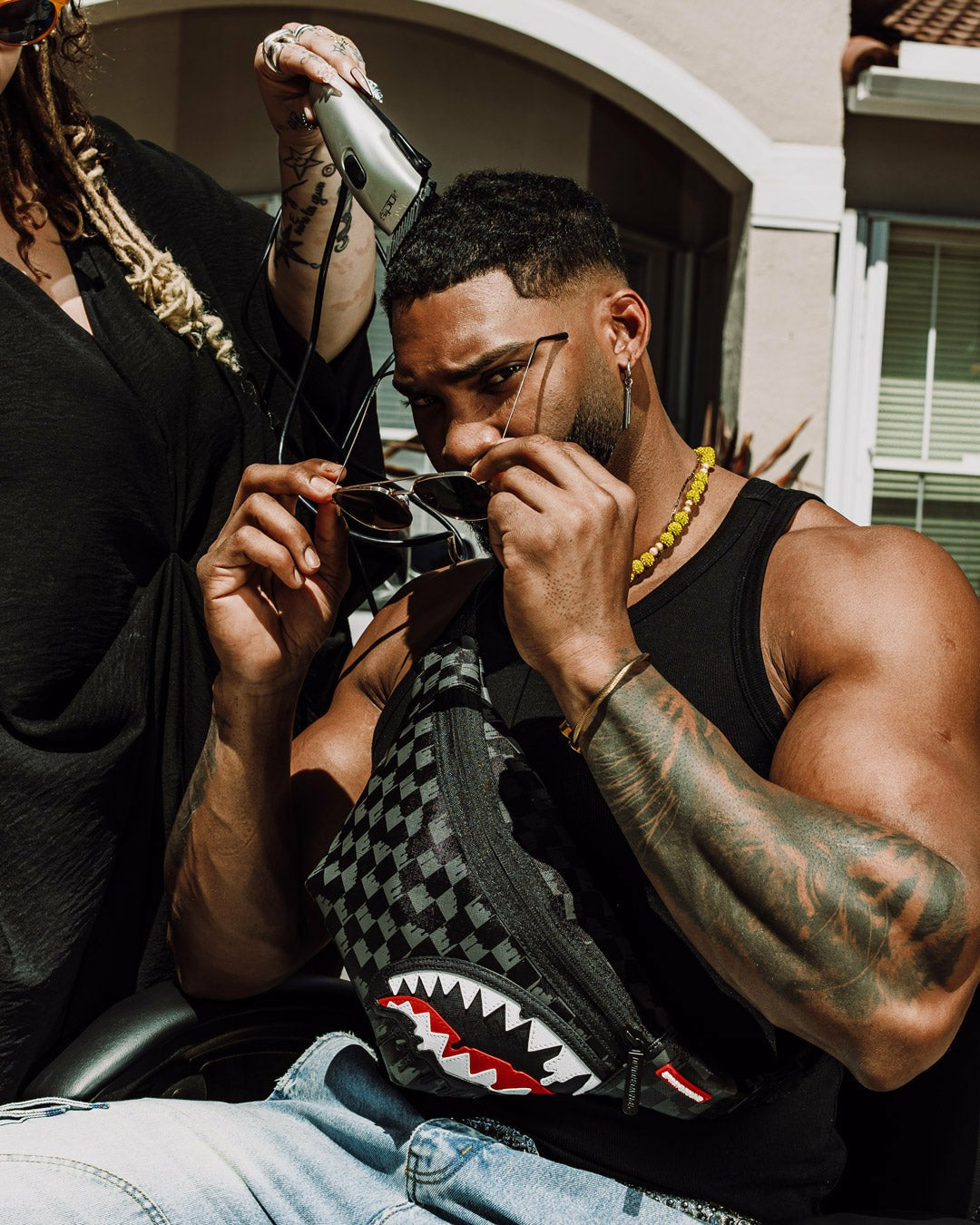 SHARKS IN PARIS THUNDERDRIP SAVVY CROSSBODY | Sprayground sale
