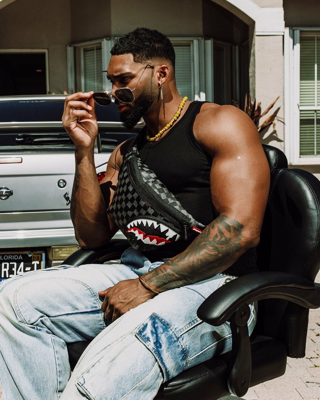 SHARKS IN PARIS THUNDERDRIP SAVVY CROSSBODY | Sprayground sale