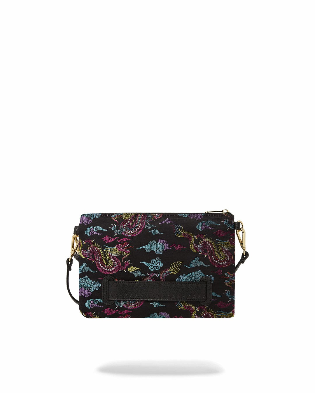 EMBROIDERED DRAGONS CROSSOVER CLUTCH | Sprayground for sale