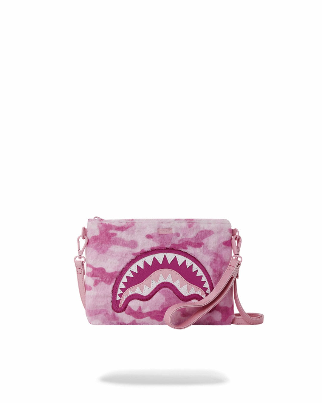 FURRROCIOUS IN PINK CROSSOVER CLUTCH | Sprayground Discount