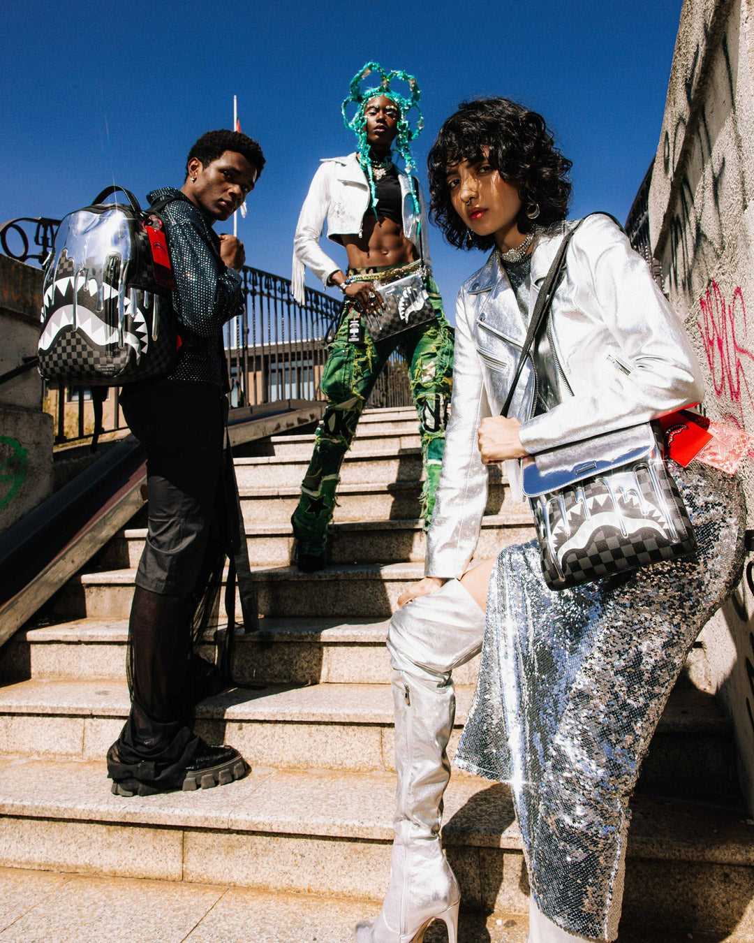 GHOST DRIP CROSSOVER CLUTCH | Sprayground for sale