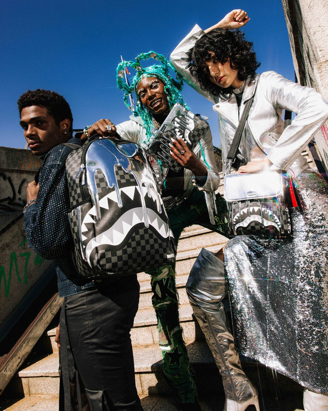 GHOST DRIP CROSSOVER CLUTCH | Sprayground for sale