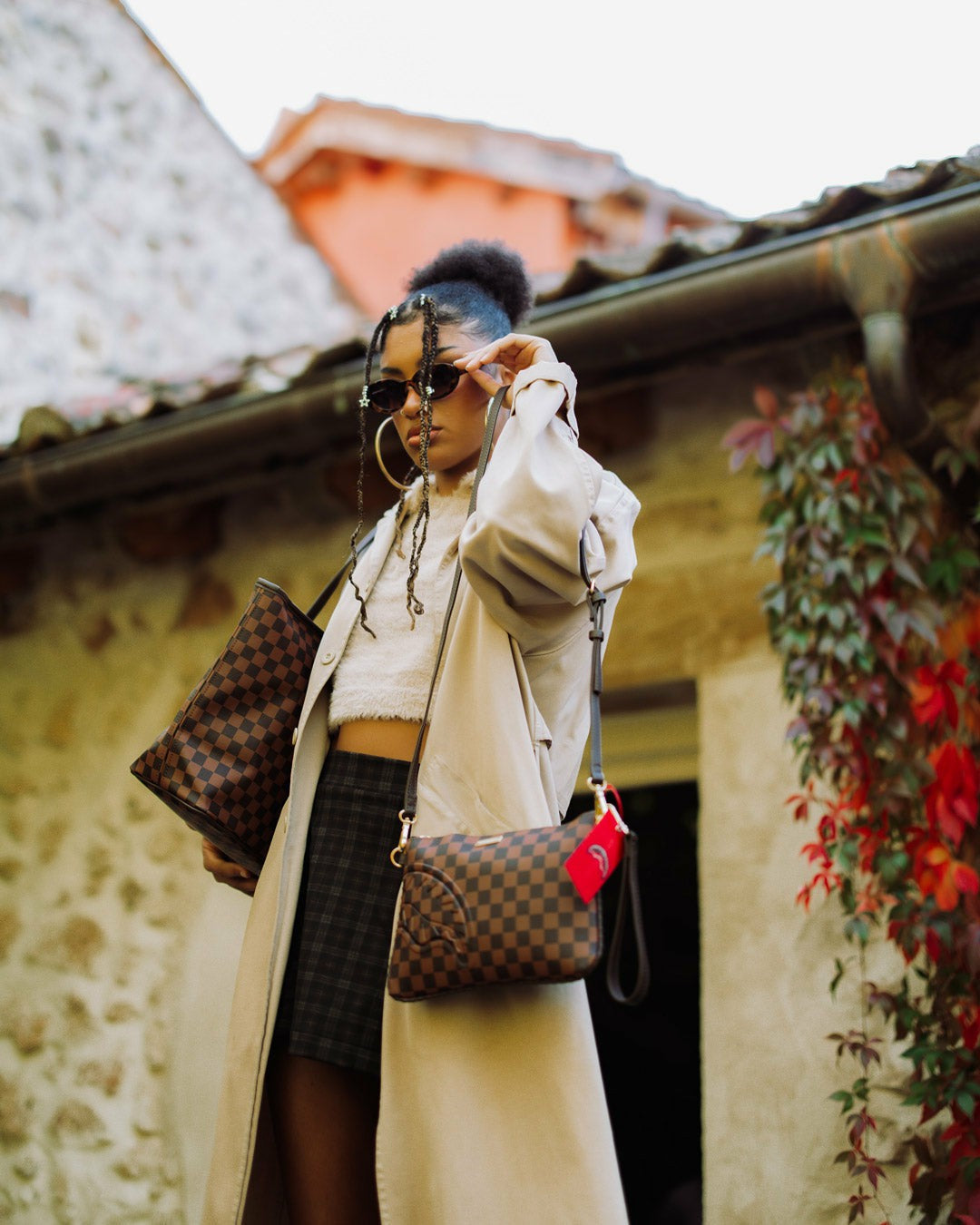 FROM PARIS WITH LOVE CROSSOVER CLUTCH | Sprayground sale