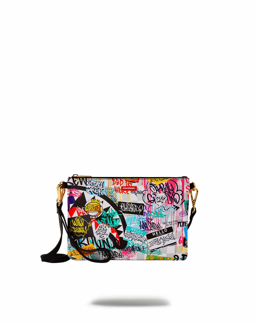 CREATE ANOTHER DAY CROSSOVER CLUTCH W/ SHOULDER STRAP | Sprayground Clearance