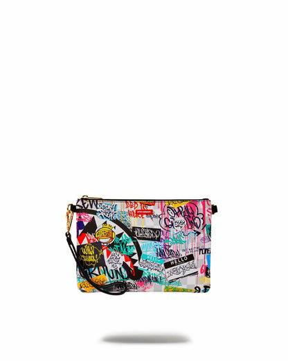 CREATE ANOTHER DAY CROSSOVER CLUTCH W/ SHOULDER STRAP | Sprayground Clearance