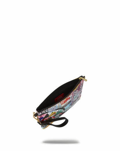 CREATE ANOTHER DAY CROSSOVER CLUTCH W/ SHOULDER STRAP | Sprayground Clearance