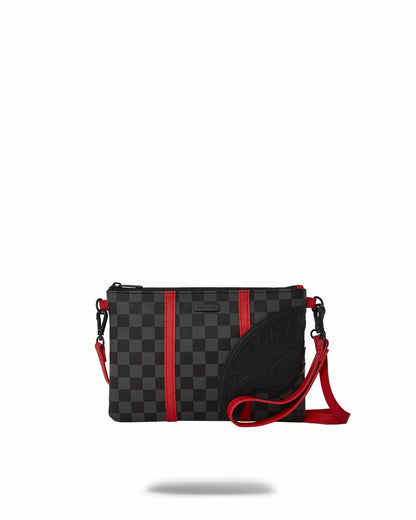 MONACO SHARK CLUB CROSSOVER CLUTCH W/ SHOULDER STRAP | Sprayground sale