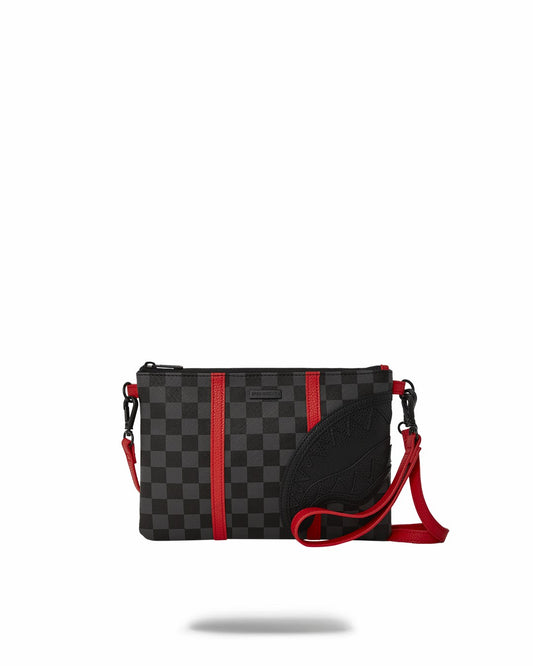MONACO SHARK CLUB CROSSOVER CLUTCH W/ SHOULDER STRAP | Sprayground sale