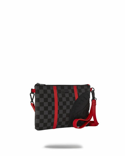 MONACO SHARK CLUB CROSSOVER CLUTCH W/ SHOULDER STRAP | Sprayground sale