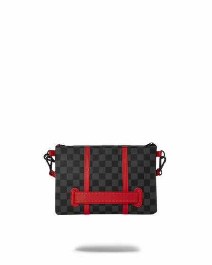 MONACO SHARK CLUB CROSSOVER CLUTCH W/ SHOULDER STRAP | Sprayground sale