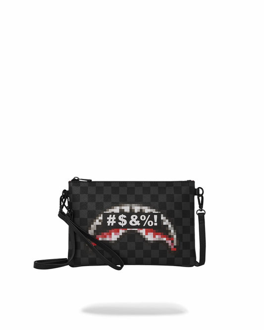 WHAT THE BEEP' SHARK CROSSOVER CLUTCH
 | Sprayground for sale