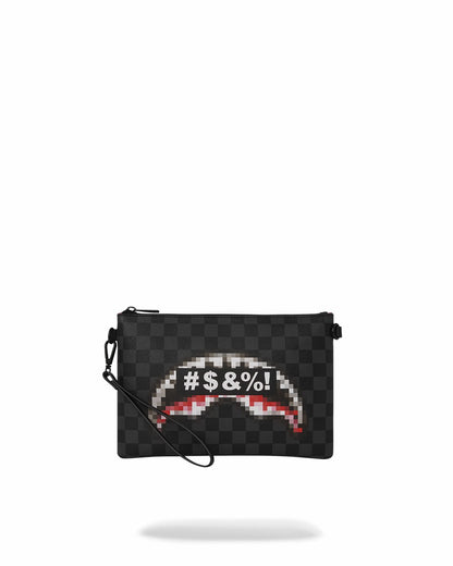 WHAT THE BEEP' SHARK CROSSOVER CLUTCH
 | Sprayground for sale