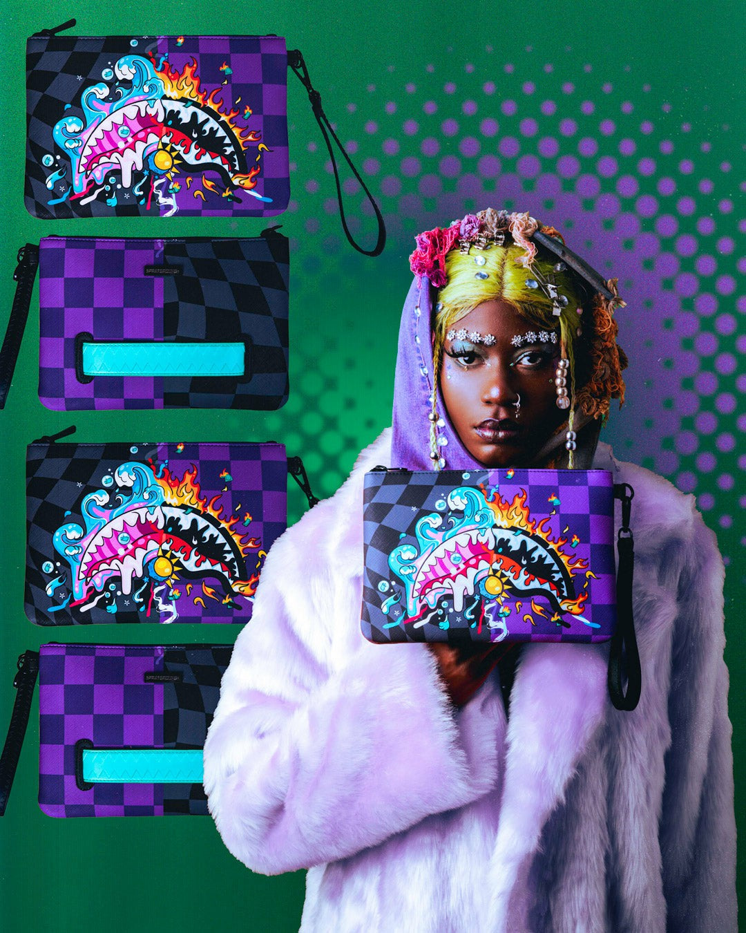 MAD SCIENTIST CROSSOVER CLUTCH | Sprayground Online