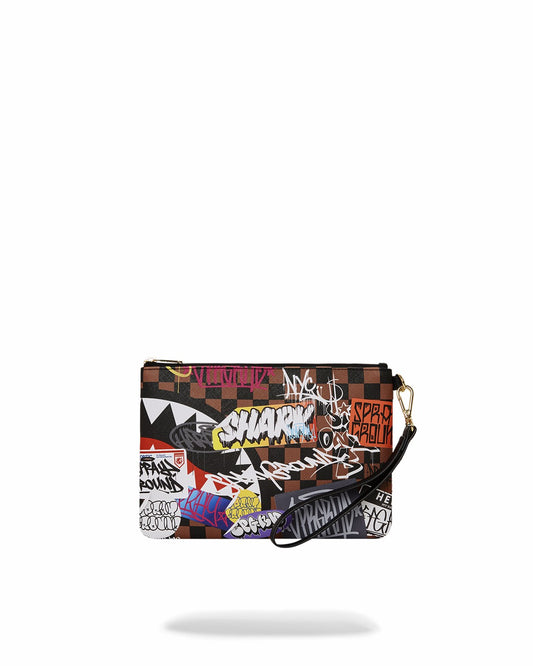 SHARKS IN PARIS THE RIZZ CROSSOVER CLUTCH | Sprayground Discount