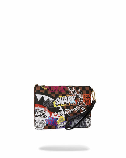 SHARKS IN PARIS THE RIZZ CROSSOVER CLUTCH | Sprayground Discount