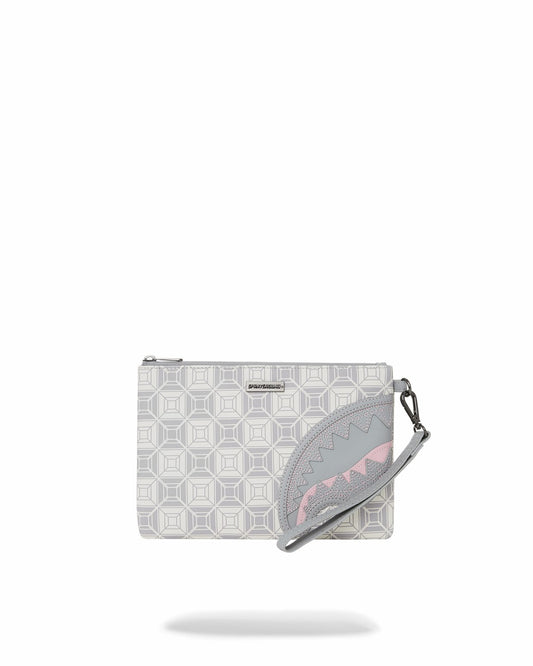 A.I.8 AFRICAN INTELLIGENCE BOOKED & BUSY CROSSOVER CLUTCH | Sprayground for sale