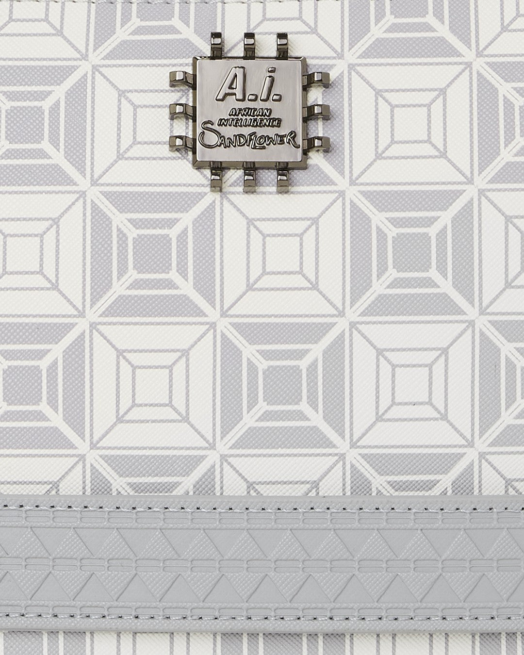 A.I.8 AFRICAN INTELLIGENCE BOOKED & BUSY CROSSOVER CLUTCH | Sprayground for sale