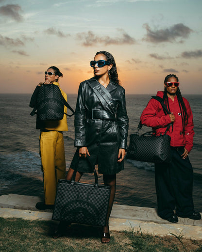 MIDNIGHT CHATEAU PYRAMID DUFFLE | Sprayground Clearance