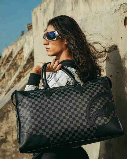 MIDNIGHT CHATEAU PYRAMID DUFFLE | Sprayground Clearance