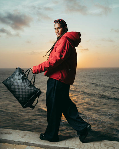 MIDNIGHT CHATEAU PYRAMID DUFFLE | Sprayground Clearance