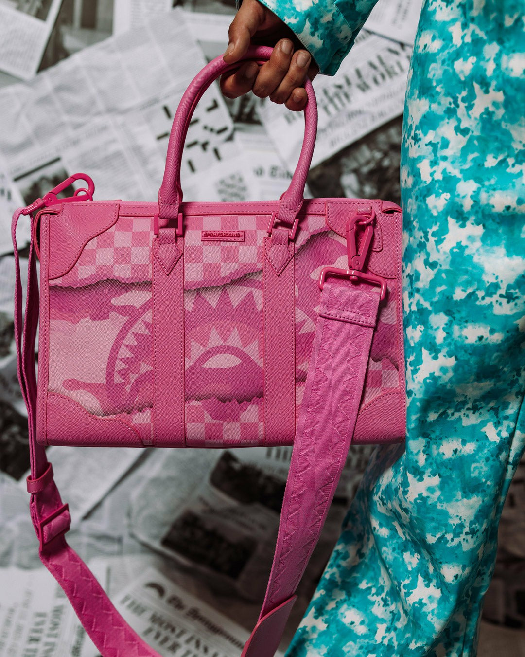 3AM TURNT MINI PYRAMID DUFFLE | Sprayground sale