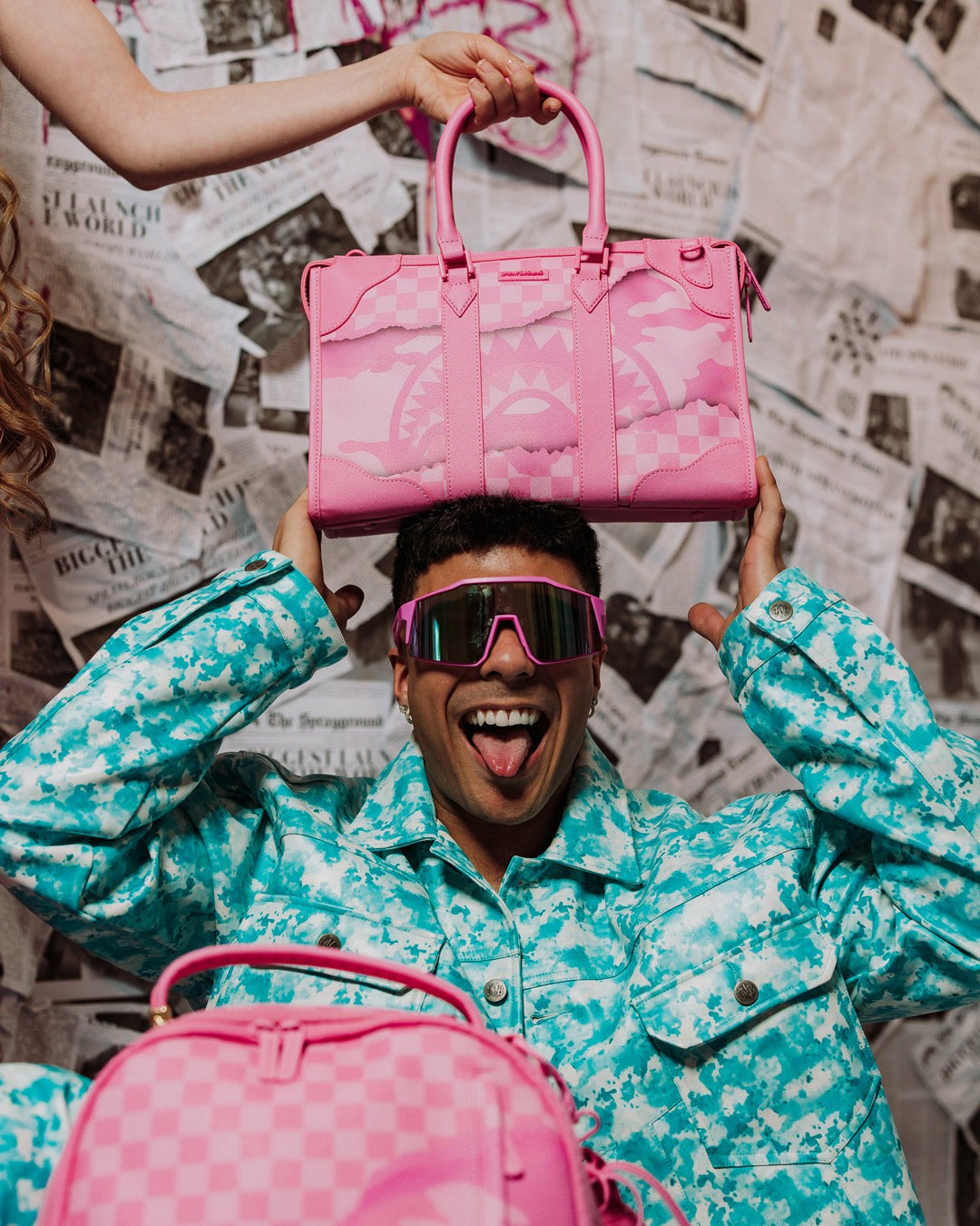 3AM TURNT MINI PYRAMID DUFFLE | Sprayground sale