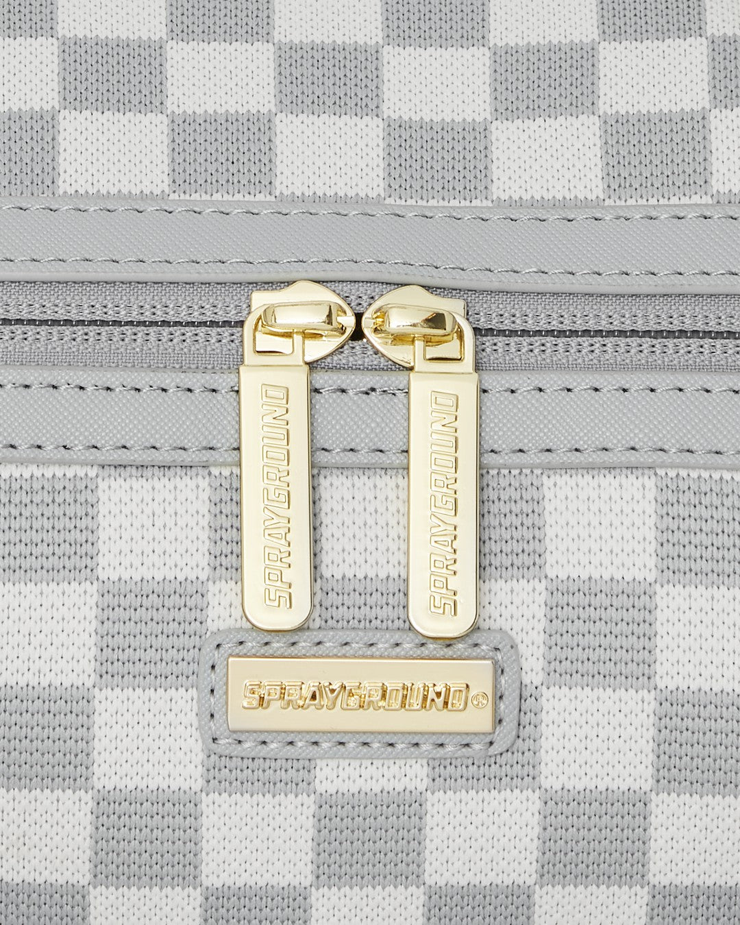 KNIT SHARKS IN PARIS IN CREAM MINI DUFFLE | Sprayground US