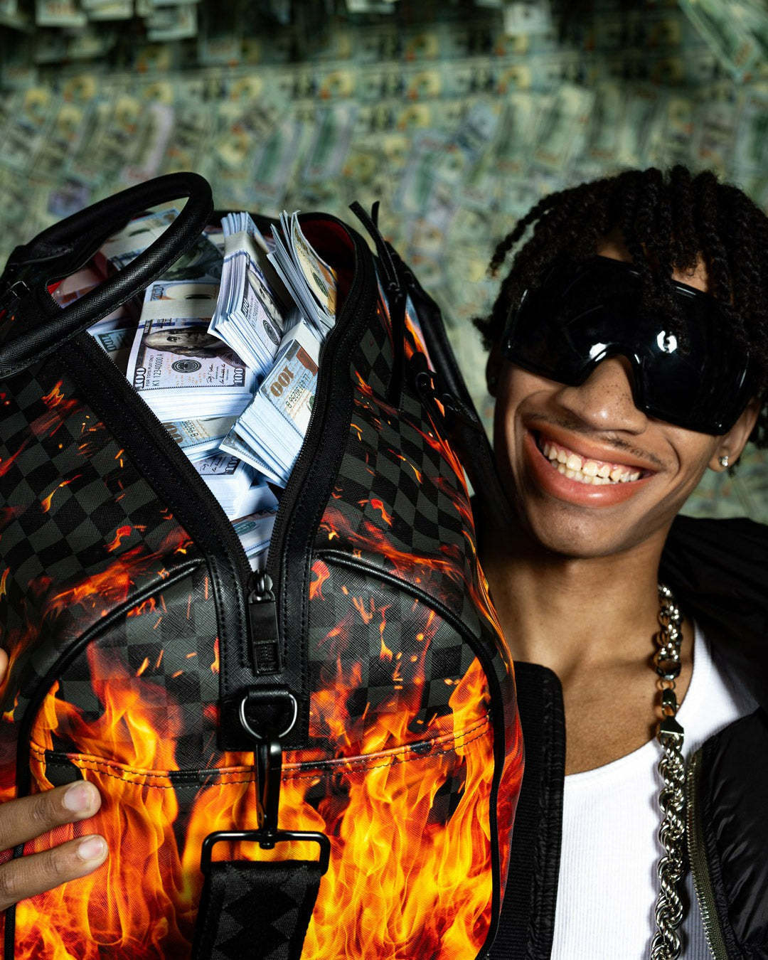COLD HEAT DUFFLE | Sprayground Discount