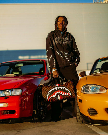 SHARKS IN PARIS GT DUFFLE | Sprayground Discount