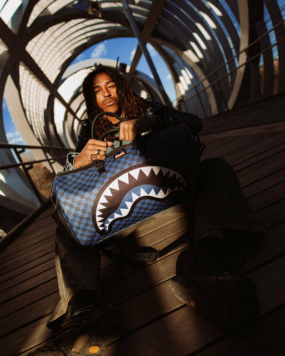 MIDNIGHT MAGIC SHARKS IN PARIS DUFFLE | Sprayground for sale