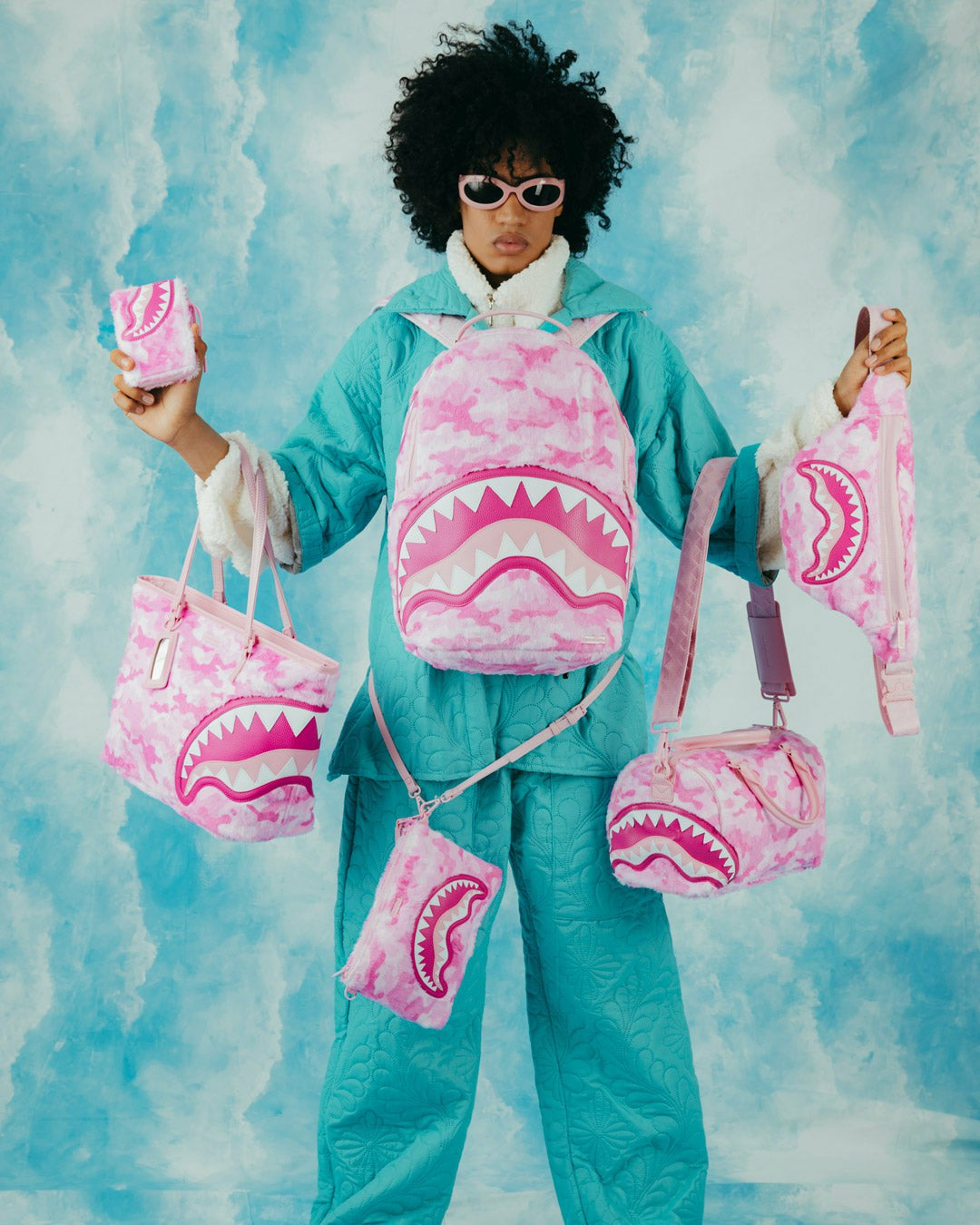 FURRROCIOUS IN PINK MINI DUFFLE | Sprayground Clearance