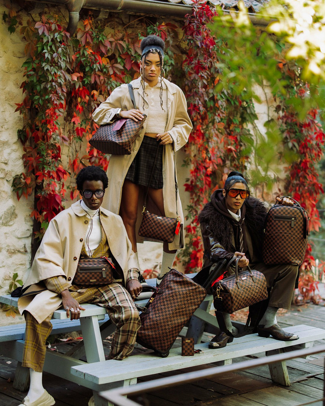 FROM PARIS WITH LOVE MINI DUFFLE | Sprayground Online